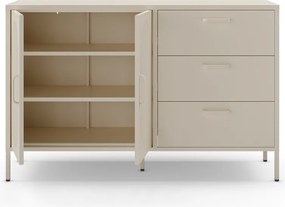 Kremowa komoda 140x90 cm Diora – Marckeric