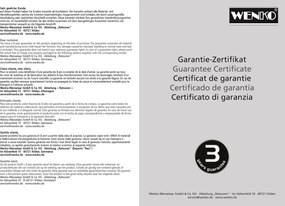 Słuchawka prysznicowa Young Line, Ø 11 cm, 5 strumieni, WENKO