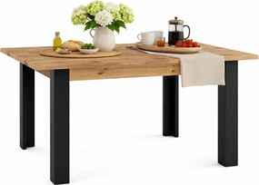 Prostokątny stół rozkładany do salonu P4-G83