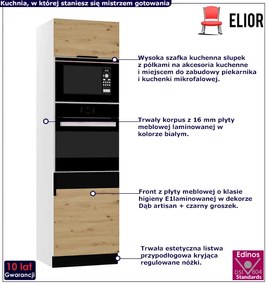 Słupek na mikrofalówkę i piekarnik - Kelson 29X