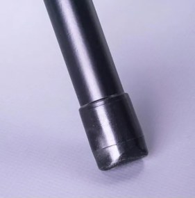 Składany stołek kempingowy - czarny