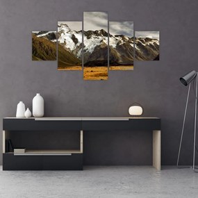 Obraz góry Sefton, Nowa Zelandia (125x70 cm)