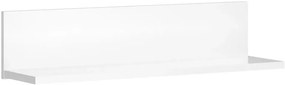 Biała półka 90 cm wisząca w stylu skandynawskim F3-L91