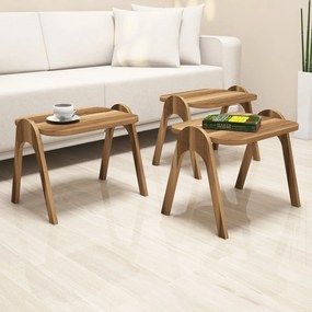 Stolik do odkładania Paris Walnut, 3 szt.