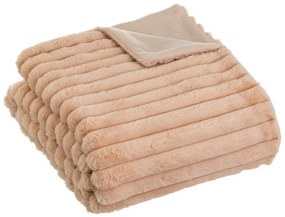Jasnobrązowy koc z mikropluszu 130x160 cm Fur Velvet – Casa Selección