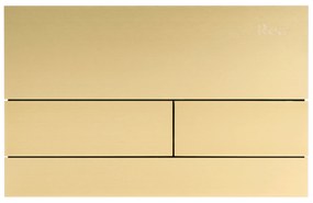 Przycisk typu T do stelaża podtynkowego WC K011A-Q Złoty Szczotkowany