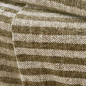 Zielony aksamitny koc 130x170 cm Stripe Chenille – Catherine Lansfield