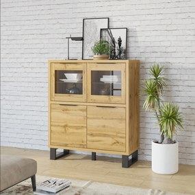 Komoda HALENZA 120 cm do Salonu Sypialni Dąb wotan