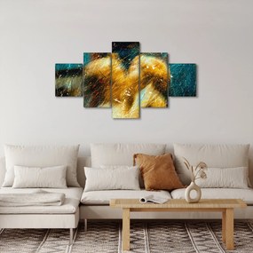 Obraz - Całujące się anioły (125x70 cm)