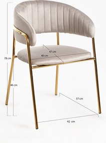 Krzeso Moniel Golden Velvet