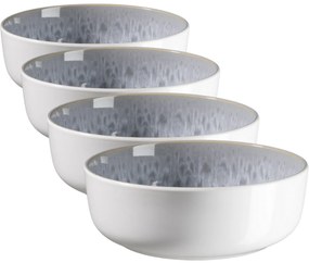 Mäser Zestaw głębokich talerzy Lunaria Grey 18 cm,4 szt.