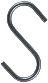 Wiszący stalowy haczyk w kolorze srebra S-Hook – LIND DNA