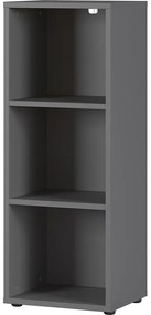 Antracytowy regał 45x120 cm Agenda – Germania