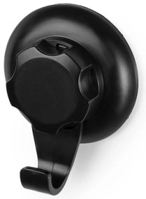 Czarny samoprzylepny haczyk ścienny Compactor Bestlock Black Single Hook
