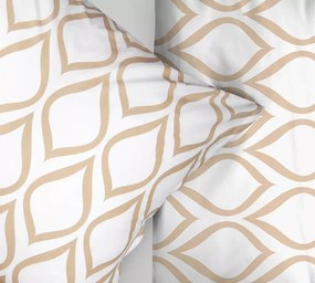 Pościel bawełniana Premium Bielbaw 220x200 Lol beżowa GRENO