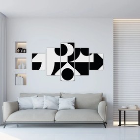 Obraz - Abstrakcja geometryczna N⁰1 (125x70 cm)