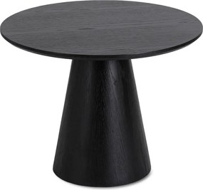 Stolik Kawowy CASSANDER 60 cm Czarny Nowoczesny Loft