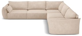 Beżowy narożnik (róg zmienny) Vanda – Mazzini Sofas