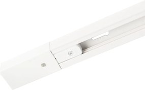 Nowoczesny system oświetlenia szynowego z 6 białymi reflektorami jednofazowymi 200 cm - Iconic Jeana