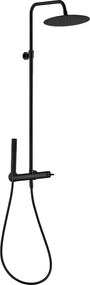 Luisa kolumna prysznicowa mechaniczna czarna