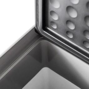 HOMCOM Lodówka samochodowa 50L do -20C panel dotykowy 2 koła rączka teleskopowa przenośna szara | Aosom PL