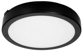 LED Plafon łazienkowy z czujnikiem NAIROS LED/18W/230V IP65 czarny +pilot