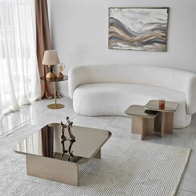 Zestaw stolików konferencyjnych Jazz Beige and Bronze