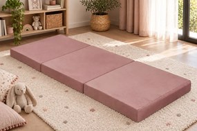 Materac 180/60 + Torba składany turystyczny tkanina Welur : Kolor tkaniny - VELVET - MG58, Rozmiar - 180/60/10, Typ tkaniny - Velvet