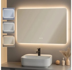 Brilagi - Lustro łazienkowe LED z funkcją ściemniania, podgrzewane, z podświetleniem DIANA LED/20W/230V 60x90 cm IP44