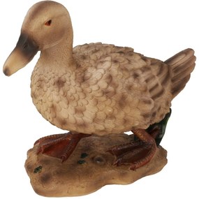 Dekoracja ogrodowa Kaczka, 21 x 11,5 x 26,5 cm, polyresin