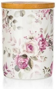 Banquet Ceramiczny pojemnik z pokrywką Rose 10,3 x14 cm