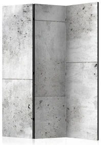 Parawan dwustronny Tła i desenie 135x172 cm 3-częściowy szary ARTGEIST B