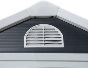 Dom Ogrodowy Outsunny z Wentylacją, Szary