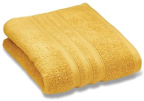Żółty bawełniany ręcznik kąpielowy frotte 90x140 cm Zero Twist – Catherine Lansfield