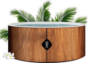 Coco Bain Basen Bora Bora - 180 cm Średnicy - 1200 L - Imitacja Drewna