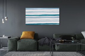 Obraz drukowany na płótnie Abstrakcyjne Nieregularne Paski