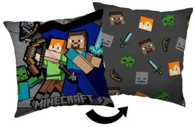 Poduszka Minecraft Survival Mode, 40 x 40 cm