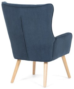 Fotel na uszach BLUE2, niebieski