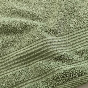 Bawełniany ręcznik frotte w kolorze khaki 50x90 cm Tendresse – douceur d'intérieur