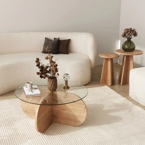 Stolik kawowy Bubble Sapphire Oak