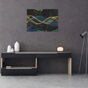 Obraz na szkle - Abstrakcja (70x50 cm)