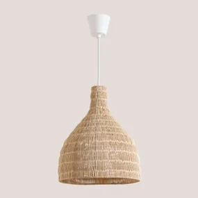 Zewnętrzna Lampa Sufitowa Z Rattanu Markle Miel - Sklum