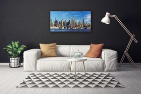 Obraz canvas Metropolia w Świetle Dnia