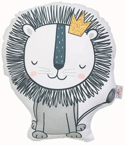 Poduszka dziecięca z domieszką bawełny Mike & Co. NEW YORK Pillow Toy Lion, 33x28 cm