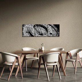 Obraz - Zegar astronomiczny, Praga, Czechy (z zegarem) (90x30 cm)