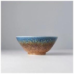 Niebiesko-brązowa ceramiczna misa MIJ Earth &amp; Sky, ø 20 cm