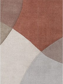 Beżowy wełniany okrągły dywan tkany ręcznie ø 200 cm Hackney Clarissa – Ted Baker