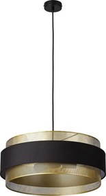 Osram - Lampa wisząca na lince DECOR HORNET 3xE27/10W/230V, średnica 50 cm, czarna/złota