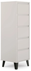 Komoda z Szufladami do Salonu BORVO 40 cm Kaszmir Nowoczesna