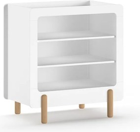 Biała komoda dziecięca z przewijakiem 88x95x57 cm Smile – Vipack